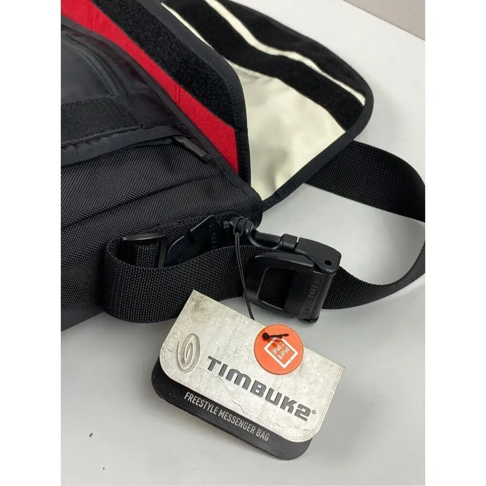 NWT Porsche Timbuk2 Freestyle Messenger Laptop Bag Commuter Crossbody XS Black E - Picture 8 of 13